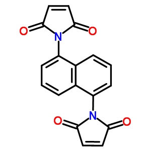 Naphthalene-1,5-dimaleimide Structure,58487-16-4Structure