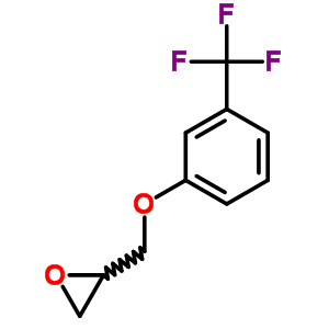 2-[[3-(Trifluoromethyl)phenoxy]methyl]oxirane Structure,585-45-5Structure