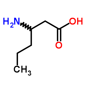 3-Amino-hexanoic acid Structure,58521-63-4Structure