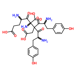 Tyrosyl-tyrosyl-glutamyl-glutamic acid Structure,58540-52-6Structure