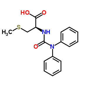 L-cysteine, n-[(diphenylamino)carbonyl]-s-methyl- Structure,5871-92-1Structure