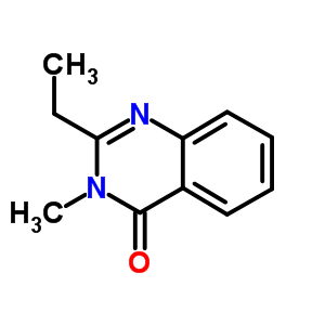 2-Ethyl-3-methylquinazolin-4(3h)one Structure,58718-53-9Structure