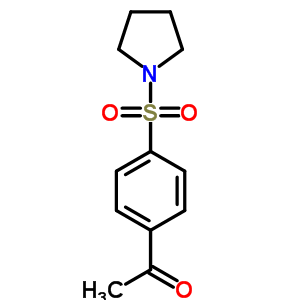 1-[4-(Pyrrolidin-1-ylsulfonyl)phenyl]ethanone Structure,58722-33-1Structure