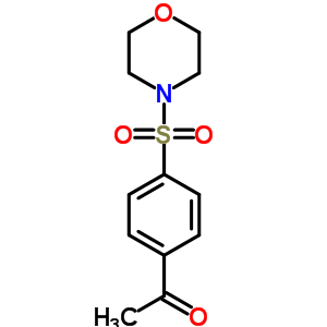 1-[4-(Morpholine-4-sulfonyl)-phenyl]-ethanone Structure,58722-35-3Structure