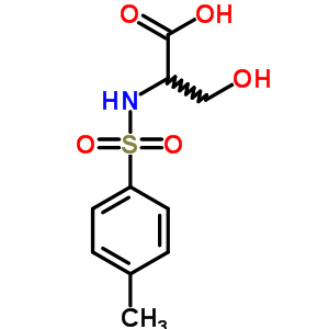 3-Hydroxy-2-(toluene-4-sulfonylamino)-propionic acid Structure,5873-11-0Structure