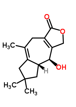 (4S)-4,4abeta,5,6,7,9-hexahydro-4beta-hydroxy-6,6,8-trimethylazuleno[5,6-c]furan-1(3h)-one Structure,58757-92-9Structure