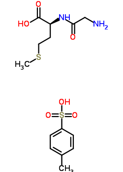 Glycylmethionine p-toluenesulfonate Structure,5879-52-7Structure