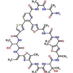 Berninamycin a Structure,58798-97-3Structure