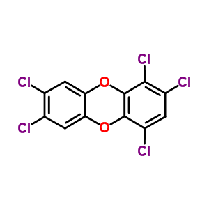 1,2,4,7,8-Pentachlorodibenzo-p-dioxin Structure,58802-08-7Structure