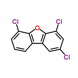 2,4,6-Trichlorodibenzofuran Structure,58802-14-5Structure