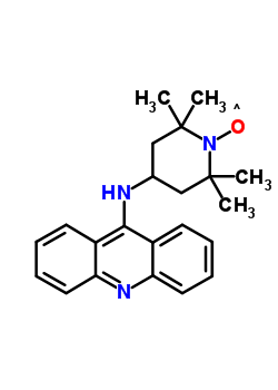 4-(9-Acridinylamino)-2,2,6,6-tetramethyl-1-piperidinyloxy Structure,58814-40-7Structure