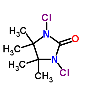 1,3-Dichloro-4,4,5,5-tetramethyl-2-imidazolidinone Structure,58816-20-9Structure