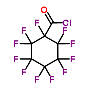 Undecafluorocyclohexanecarbonyl chloride Structure,58816-79-8Structure