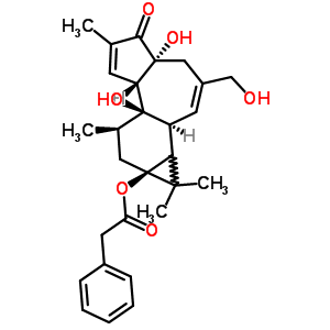 12-Deoxyphorbol 13-phenylacetate Structure,58821-98-0Structure