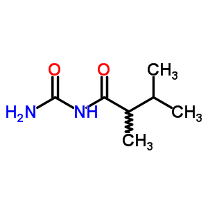 N-carbamoyl-2,3-dimethyl-butanamide Structure,58850-91-2Structure