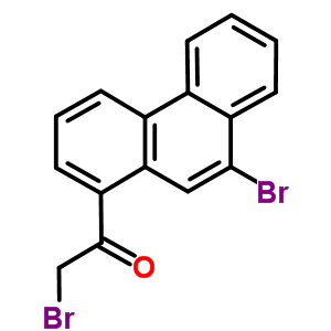 2-Bromo-1-(9-bromophenanthren-1-yl)ethanone Structure,58870-48-7Structure