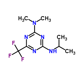 6-(Trifluoromethyl)-n’-isopropyl-n,n-dimethyl-1,3,5-triazine-2,4-diamine Structure,58892-41-4Structure