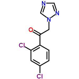 1-(2,4-Dichlorolphenyl)-2-(1h-1,2,4-triazole-1-yl)-ethanone Structure,58905-16-1Structure