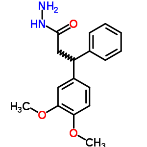 3,4-Dimethoxy-alpha-phenylhydrocinnamic acid hydrazide Structure,58973-45-8Structure