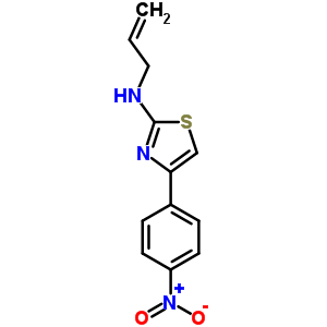 Allyl-[4-(4-nitro-phenyl)-thiazol-2-yl ]-amine Structure,5898-41-9Structure