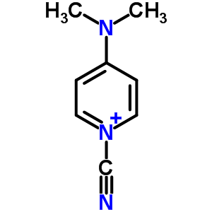 1-Cyano-4-dimethylaminopyridinium Structure,59016-55-6Structure