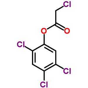 2,4,5-Trichlorophenyl chloroacetate Structure,5902-69-2Structure