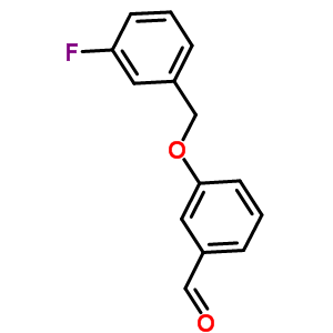 3-[(3-Fluorobenzyl)oxy]benzaldehyde Structure,590353-54-1Structure