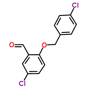 5-Chloro-2-[(4-chlorobenzyl)oxy]benzaldehyde Structure,590360-27-3Structure