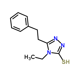 4-Ethyl-5-(2-phenylethyl)-4H-1,2,4-triazole-3-thiol Structure,590376-41-3Structure