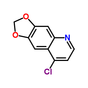 4-Chloro-6,7-methylenedioxyquinoline Structure,59134-89-3Structure