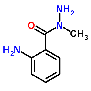 1-(2-Aminobenzoyl)-1-methylhydrazine Structure,59169-69-6Structure