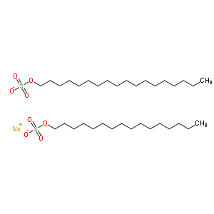 Sodium cetyl stearyl sulfate Structure,59186-41-3Structure