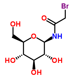 N-bromoacetylglucopyranosylamine Structure,59204-05-6Structure