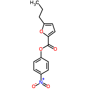 4-Nitrophenyl 5-n-propyl-2-furoate Structure,59212-59-8Structure