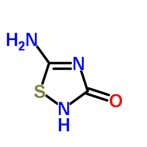 5-Amino-1,2,4-thiadiazol-3(2h)-one Structure,59221-06-6Structure