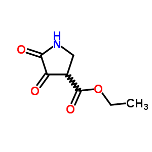 3-Pyrrolidinecarboxylicacid, 4,5-dioxo-, ethyl ester Structure,59226-20-9Structure