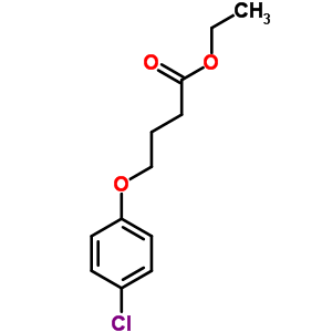 Butanoic acid,4-(4-chlorophenoxy)-, ethyl ester Structure,59227-79-1Structure