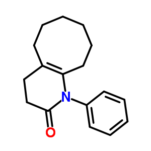 12-Phenyl-12-azabicyclo[6.4.0]dodec-13-en-11-one Structure,59245-53-3Structure