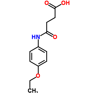 4-(4-Ethoxyanilino)-4-oxobutanoic acid Structure,59256-45-0Structure