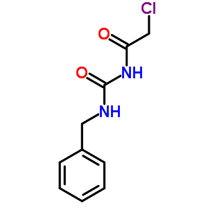 N-[(benzylamino)carbonyl ]-2-chloroacetamide Structure,59272-24-1Structure