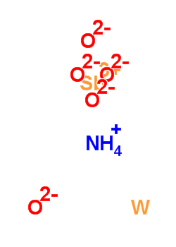 Ammonium tungsten antimonate hydroxide oxide Structure,59372-48-4Structure