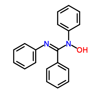 N-hydroxy-n,n-diphenyl-benzenecarboximidamide Structure,59387-41-6Structure