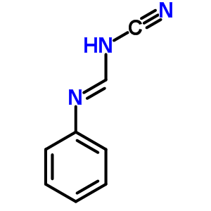 N-cyano-n-phenylformamidine Structure,59425-37-5Structure