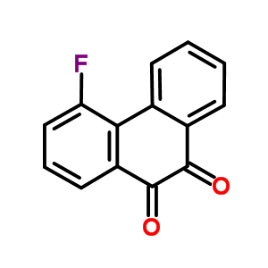 4-Fluorophenanthrene-9,10-dione Structure,5950-81-2Structure