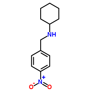 N-(4-nitrobenzyl)cyclohexanamine Structure,59507-51-6Structure