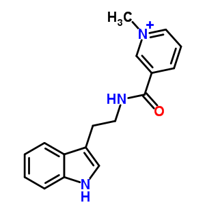 N-[2-(1h-indol-3-yl)ethyl]-1-methyl-pyridine-5-carboxamide Structure,59547-48-7Structure