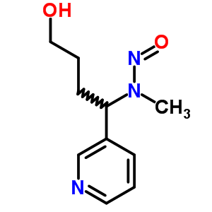 4-(N-methyl-n-nitrosamino)-4-(3-pyridyl)butane-1-ol Structure,59578-66-4Structure