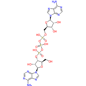 Adenosine 5’-triphosphate 5’-adenosine Structure,5959-90-0Structure