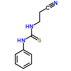 1-(2-Cyanoethyl)-3-phenyl-thiourea Structure,59669-99-7Structure