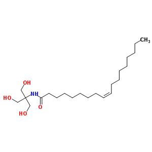 9-Octadecenamide, n-[2-hydroxy-1,1-bis(hydroxymethyl)ethyl]-, (z)- Structure,5972-45-2Structure